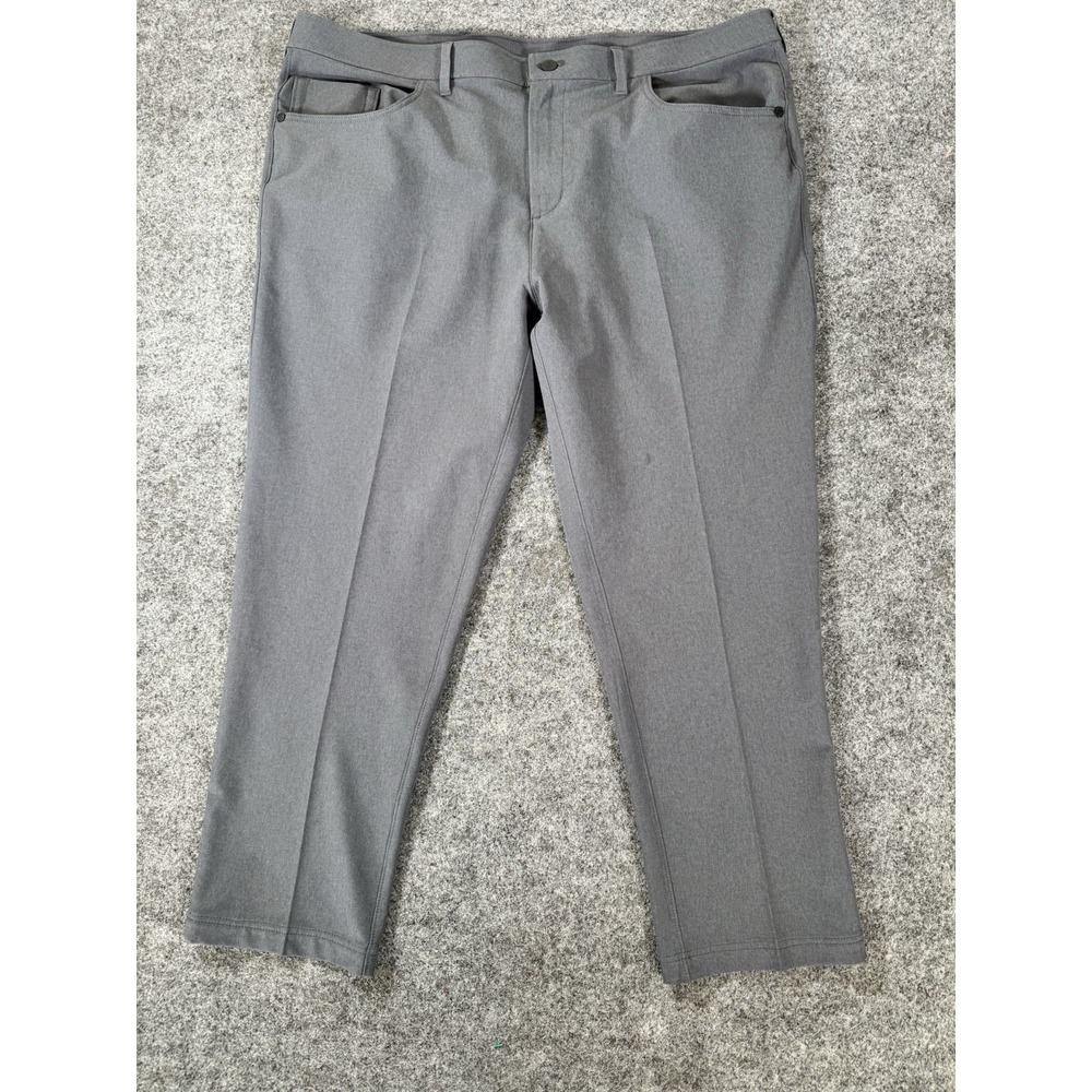 Public Rec Men's Gray Performance Stretch Pants Size 40x30 Straight Leg